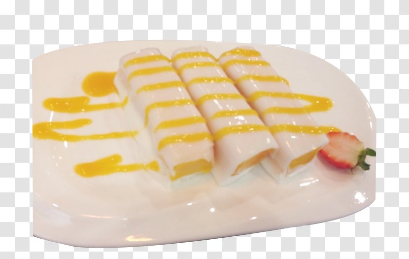 Dish Mango Food - Sticker - Fen Chang Transparent PNG