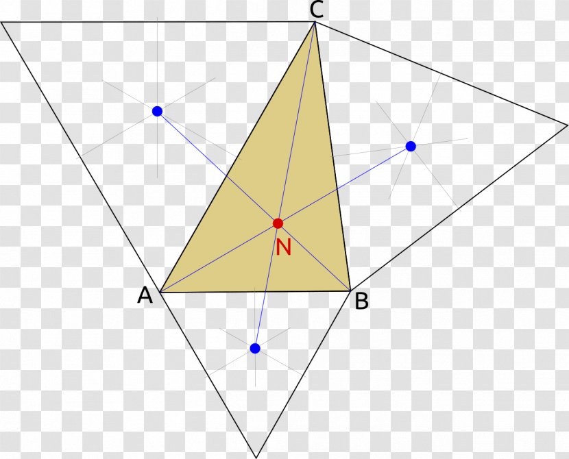 Triangle Point Pattern Transparent PNG