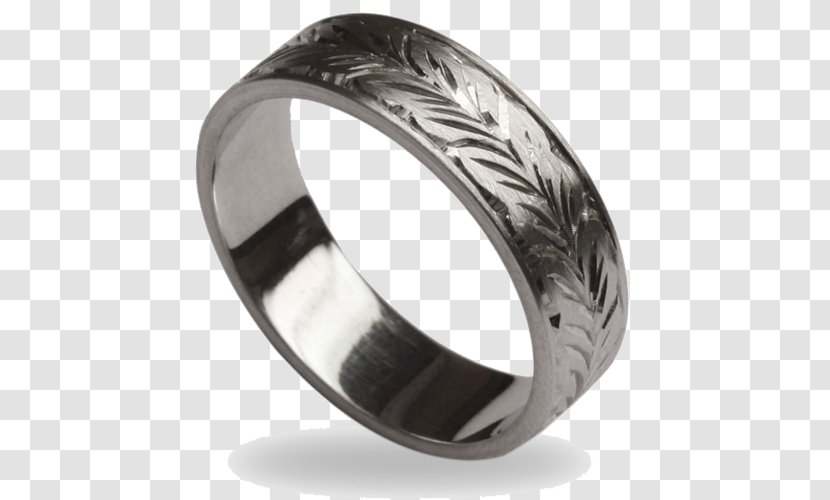 Wedding Ring Jewellery Engagement - Metal - Engraved Transparent PNG