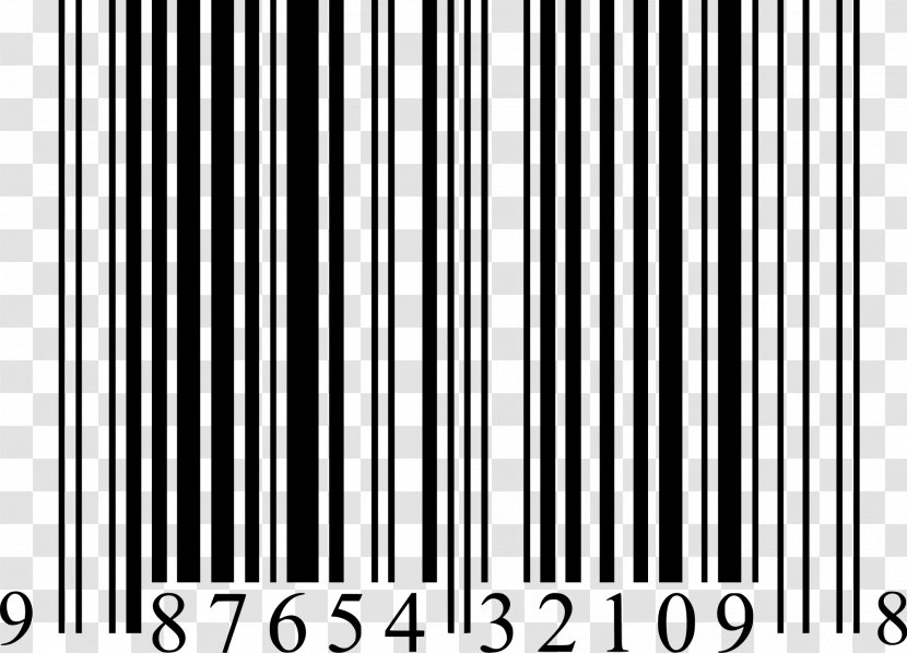 Paper Barcode Universal Product Code QR - Monochrome Photography Transparent PNG