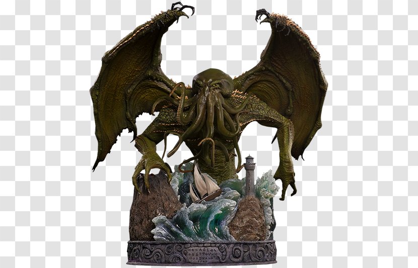 The Call Of Cthulhu Statue Mythos Action & Toy Figures - Popular Culture Transparent PNG