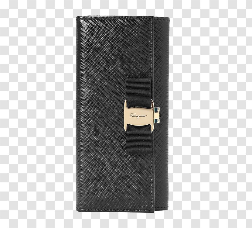 Wallet Black Designer Gratis - Rgb Color Model - Ferragamo,Bow Long Section Transparent PNG