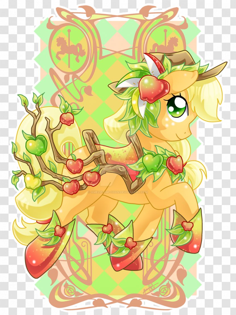 Applejack Twilight Sparkle Pony Pinkie Pie Rainbow Dash - Fruit - My Little Transparent PNG