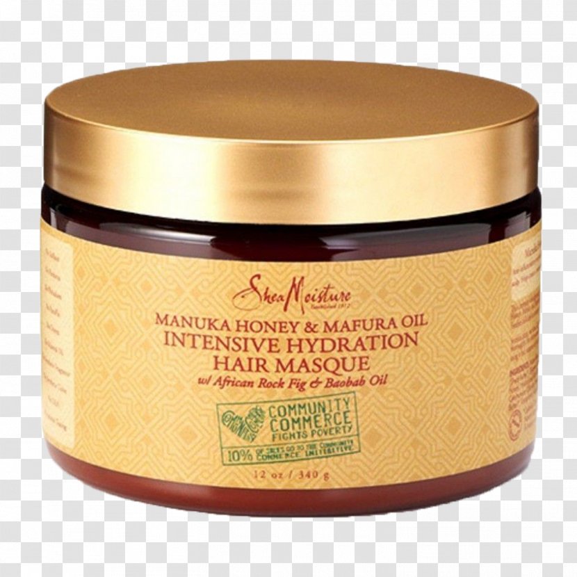 SheaMoisture Manuka Honey & Mafura Oil Intensive Hydration Hair Masque Shea Moisture Shampoo Mānuka - Follicle Transparent PNG