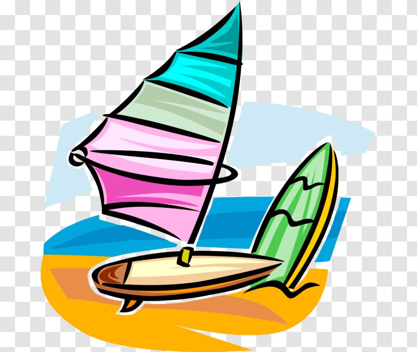 Boat Cartoon - Windows Metafile - Dinghy Sailing Watercraft Transparent PNG