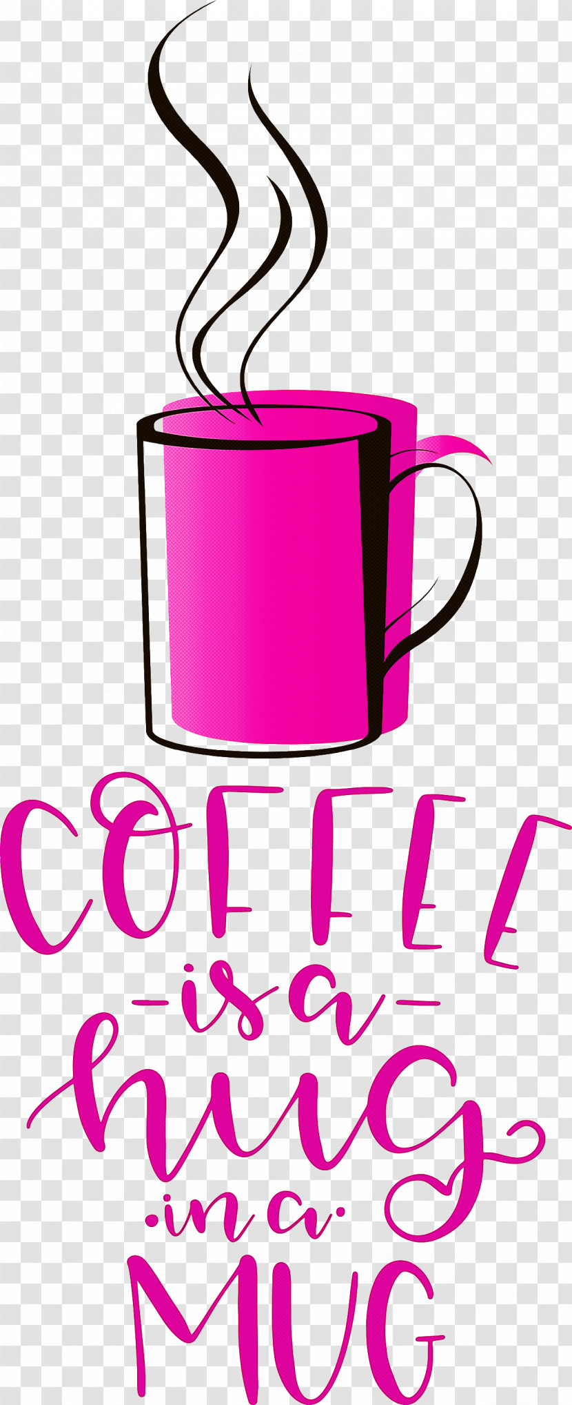 Coffee Coffee Is A Hug In A Mug Coffee Quote Transparent PNG