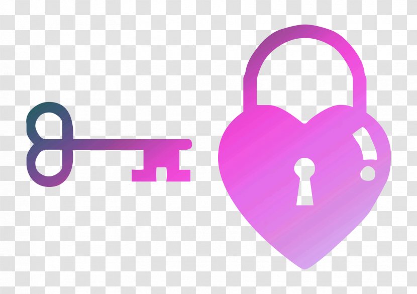 Padlock Product Design Pink M Font - Lock - Purple Transparent PNG