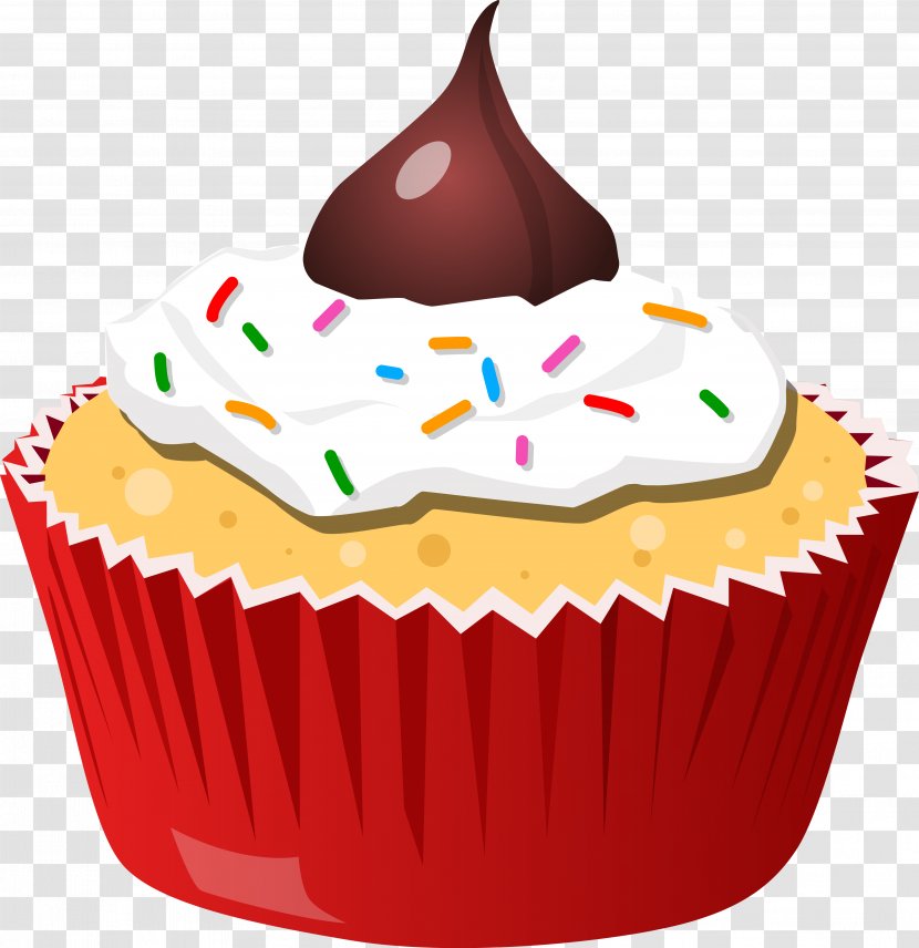 Birthday Cake Frosting & Icing Muffin Cupcake Transparent PNG