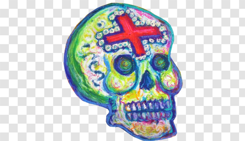 Skull Calavera Day Of The Dead T-shirt Ofrenda - Symbol - Calaveras Flyer Transparent PNG