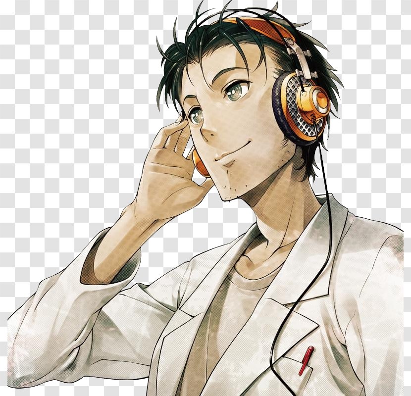 STEINS;GATE VOCAL BEST Rintarou Okabe Hacking To The Gate スカイクラッドの観測者 - Human - Ear Transparent PNG