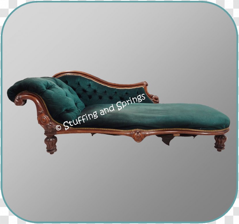 Furniture Chaise Longue Chair Couch Teal Transparent PNG