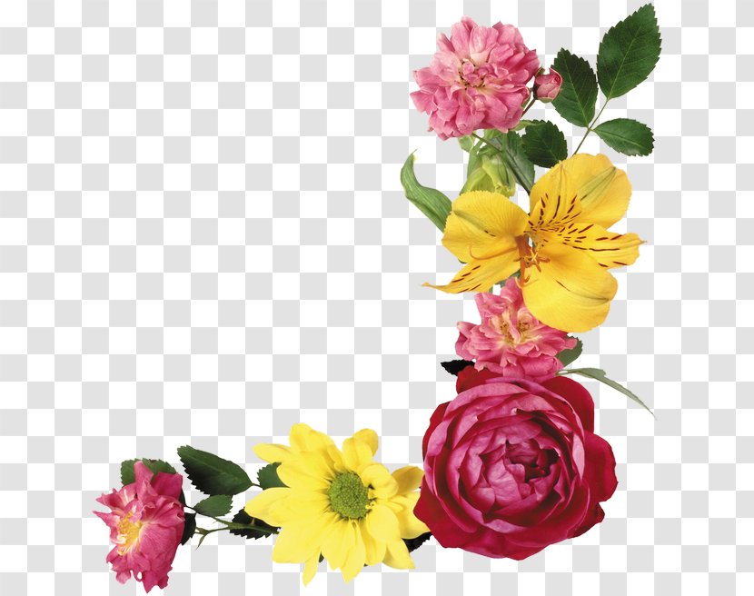 Garden Roses Cut Flowers Clip Art - Flower Arranging Transparent PNG