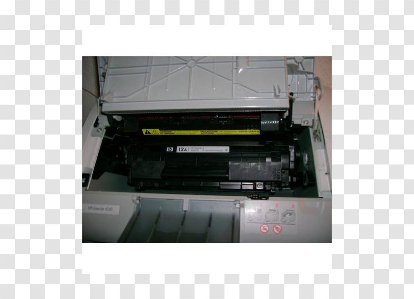Inkjet Printing Car Printer Electronics - Laserjet 1020 Transparent PNG