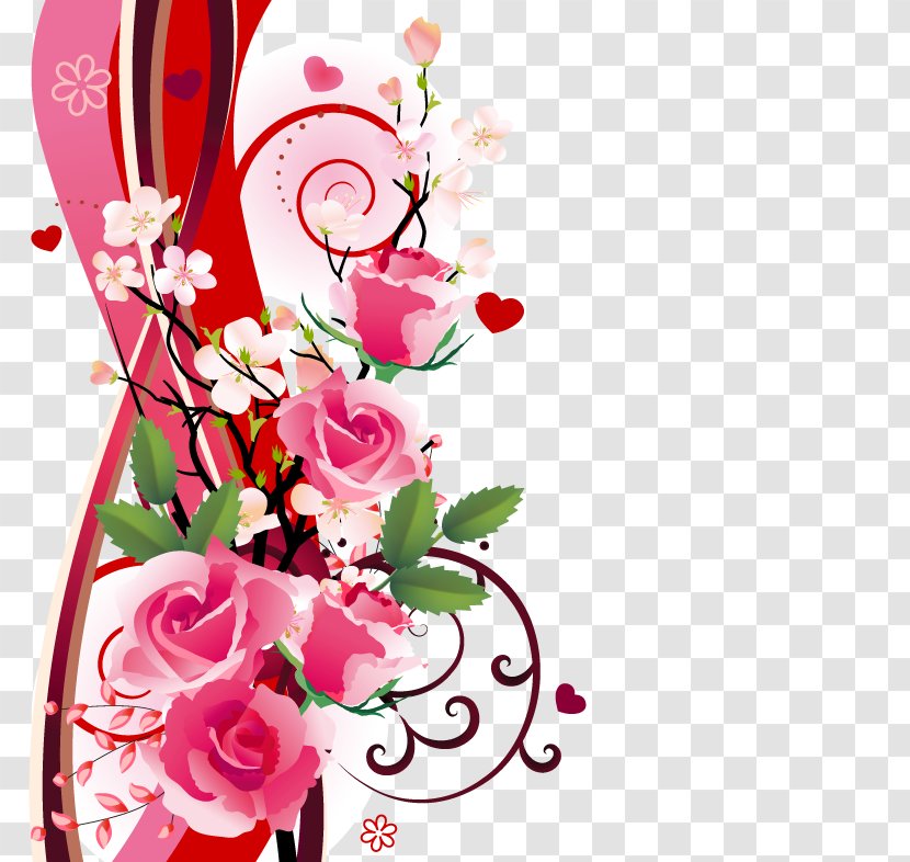Paper Rose Flower Floristry - Floral Decoration Transparent PNG