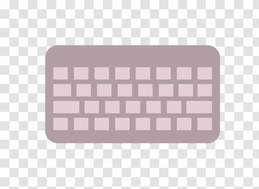 Computer Keyboard Laptop Keycap Happy Hacking Cherry - Switch - Cartoon Lavender Material Transparent PNG