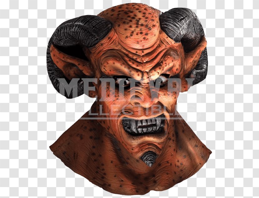 Mask Lipstick-Face Demon Devil Satan - Masque Transparent PNG