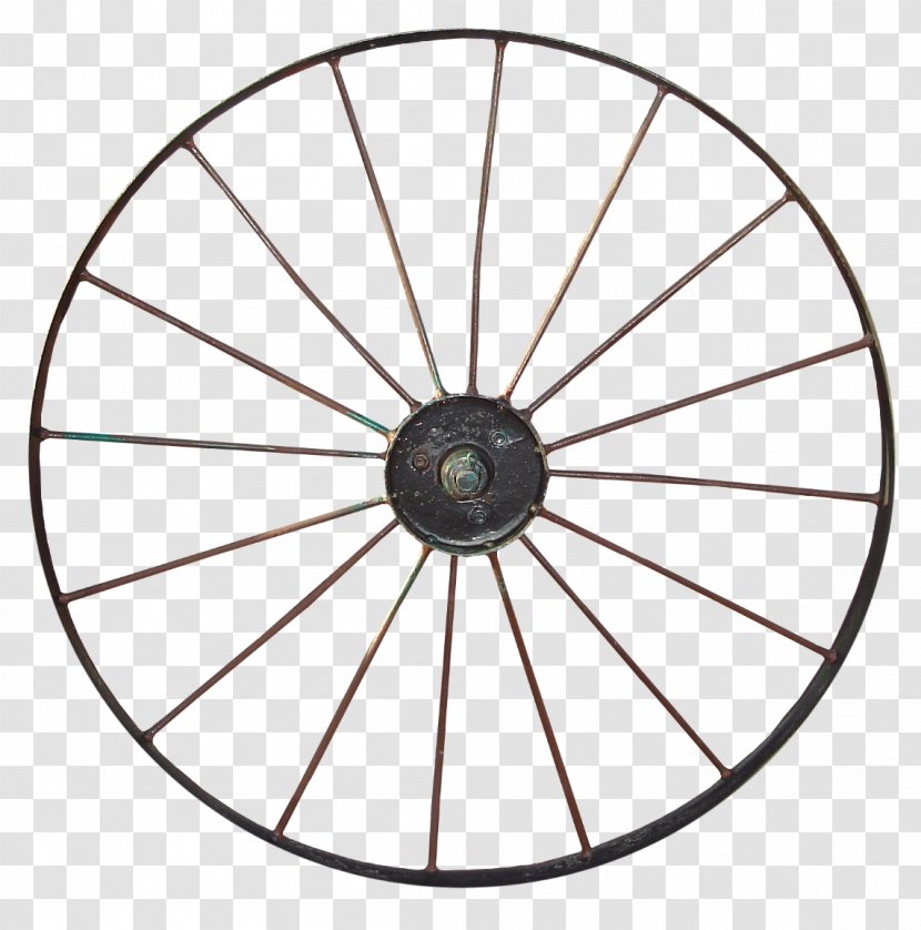 Bicycle Penny-farthing Cycling Clip Art - Pennyfarthing - Wheel Full Set Transparent PNG