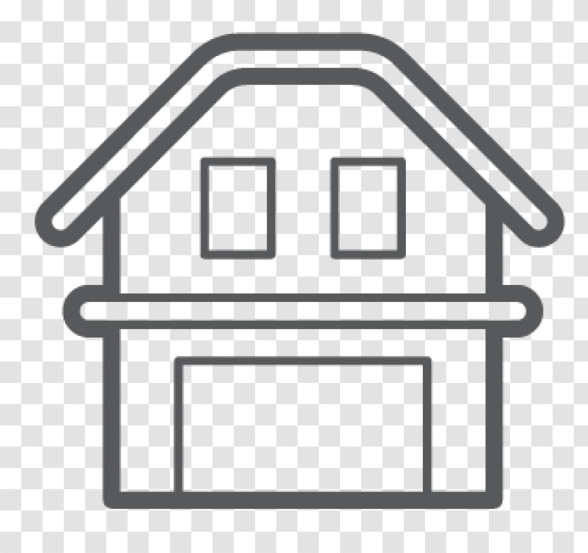 House Cartoon - Renovation - Line Art Transparent PNG