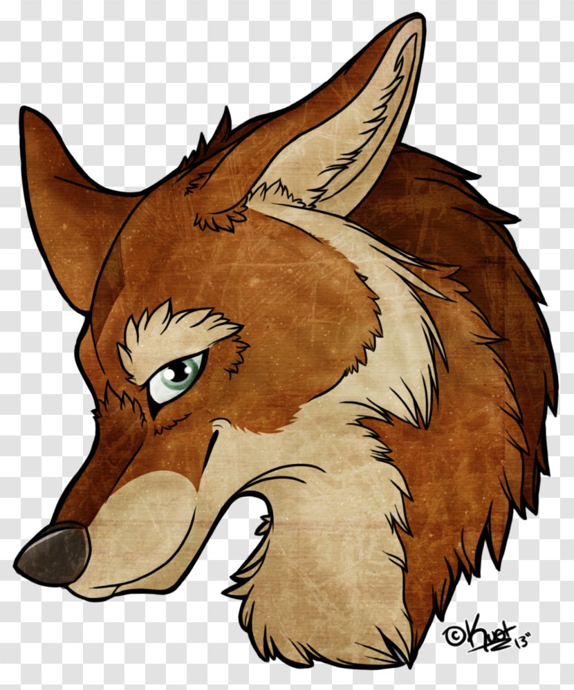 Red Fox Snout Cartoon Beak - Claw - Pinky Brain Transparent PNG