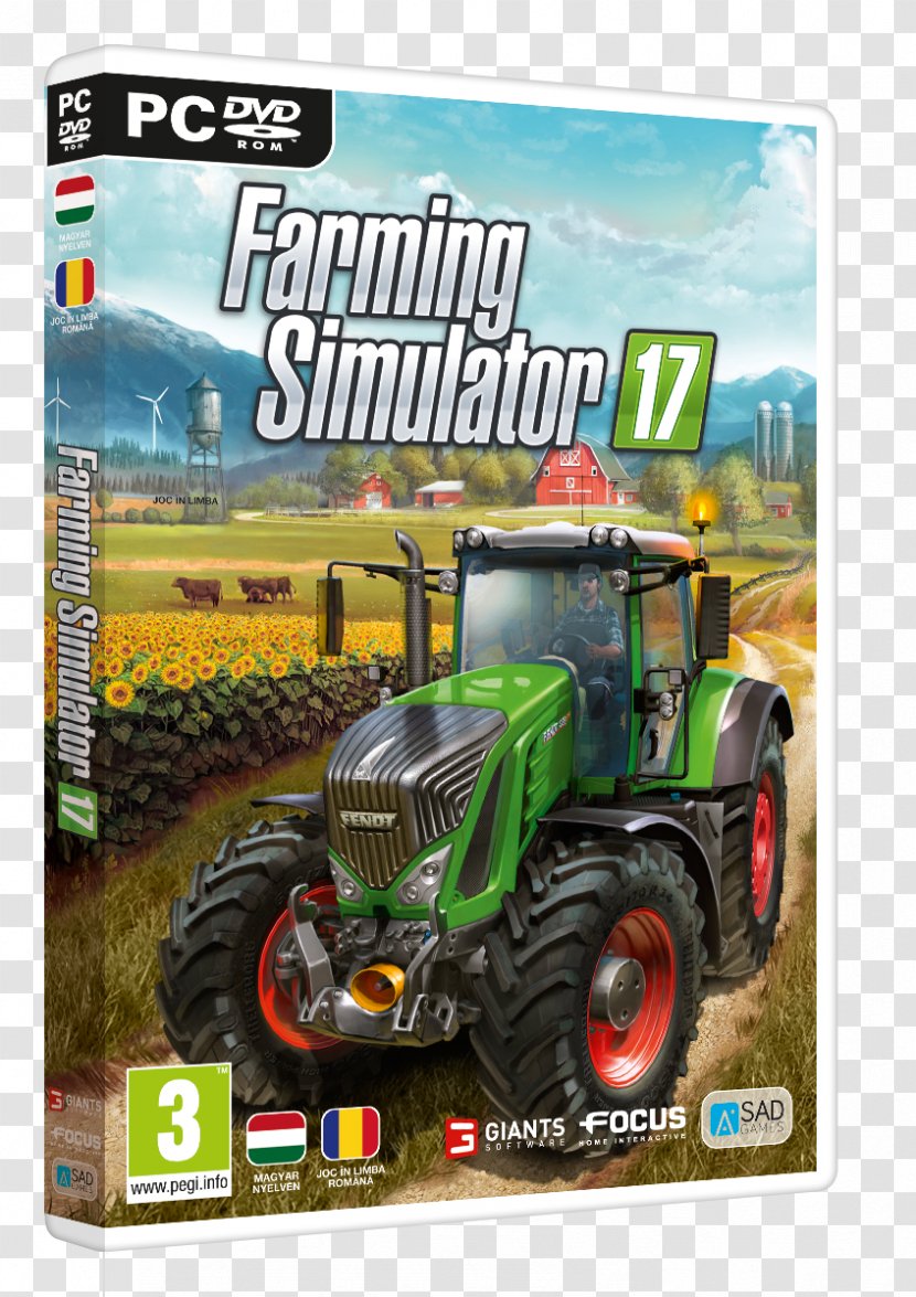 Farming Simulator 17: Platinum Edition 15 PlayStation 4 - Simulation Transparent PNG