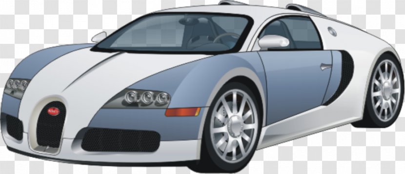 Bugatti Veyron Car Type 30 - Q Transparent PNG