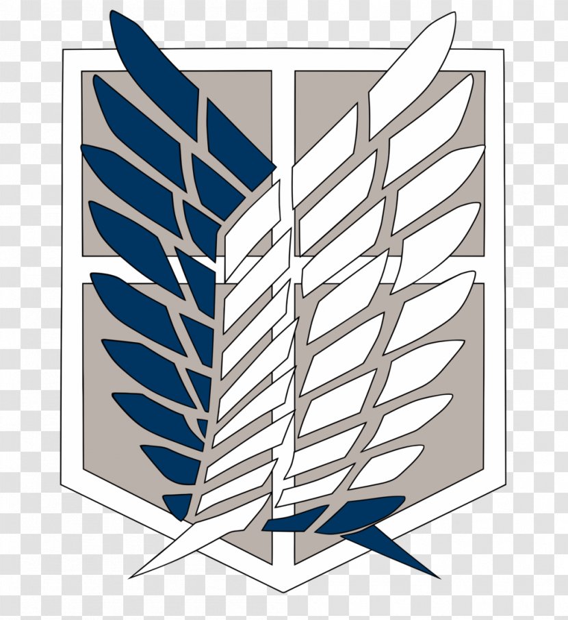 Attack On Titan T-shirt A.O.T.: Wings Of Freedom Logo - Silhouette - Scout Transparent PNG