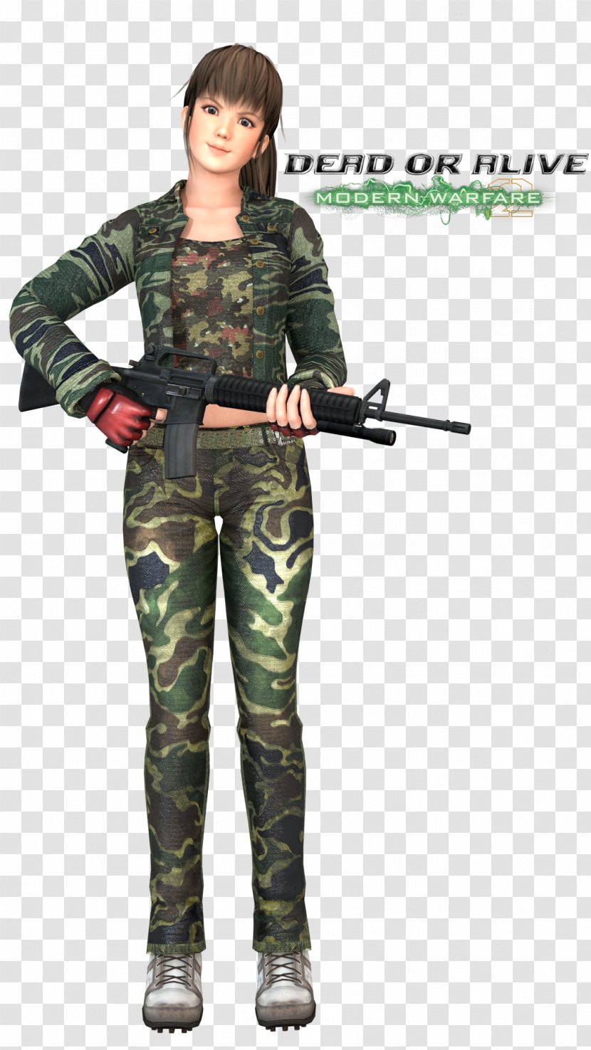 Military Camouflage Dead Or Alive 5 Soldier Infantry Call Of Duty 4: Modern Warfare - Last Round Transparent PNG