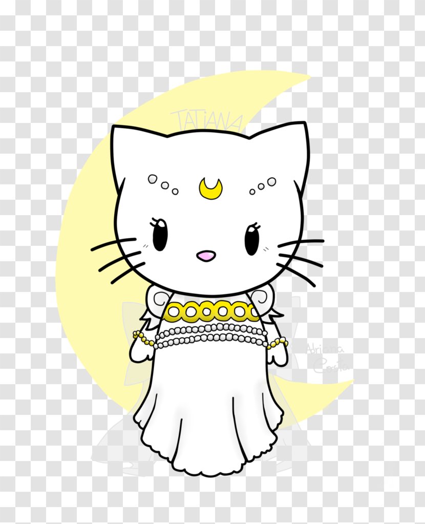 Hello Kitty Drawing Cartoon Sailor Jupiter - Flower Transparent PNG