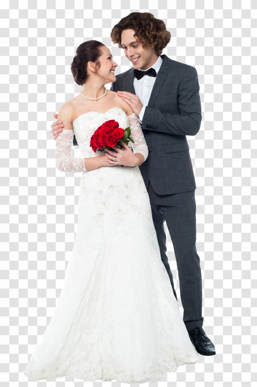 Wedding Marriage Couple - Dress Transparent PNG