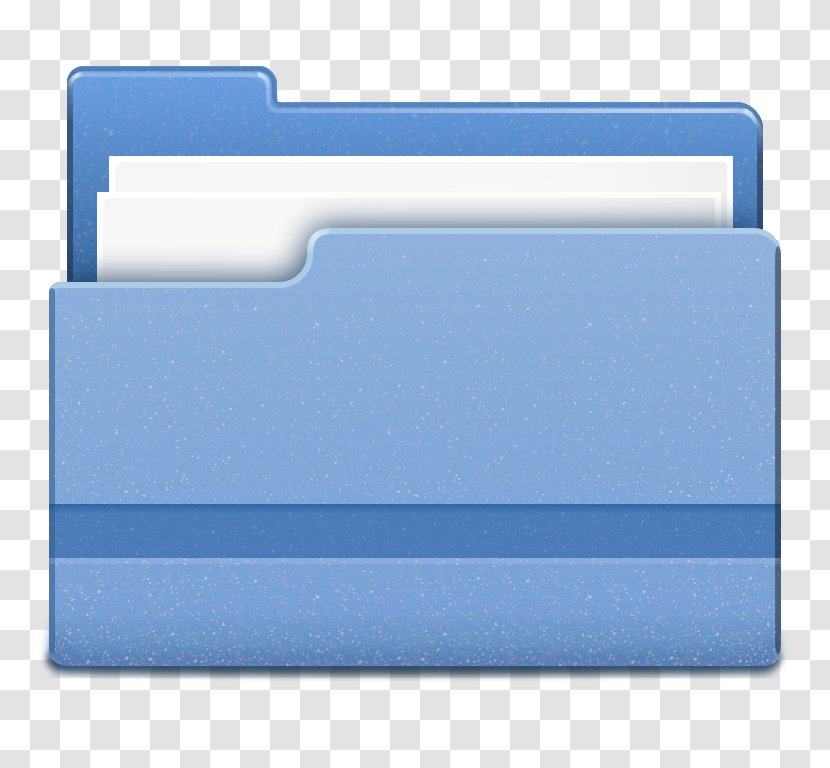 Rectangle Material - Blue - Folders Transparent PNG