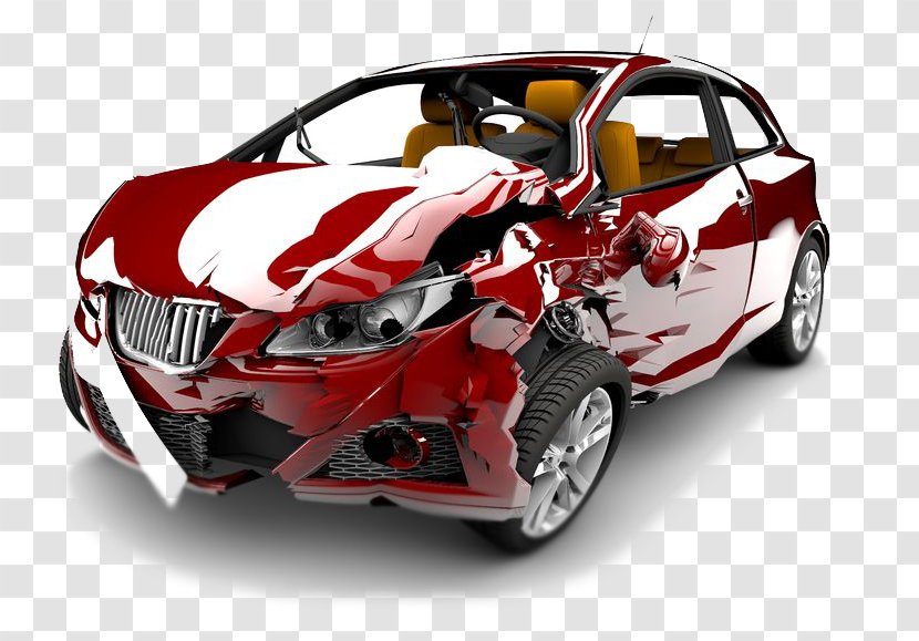 Car Traffic Collision Accident Personal Injury Lawyer - Hood Transparent PNG