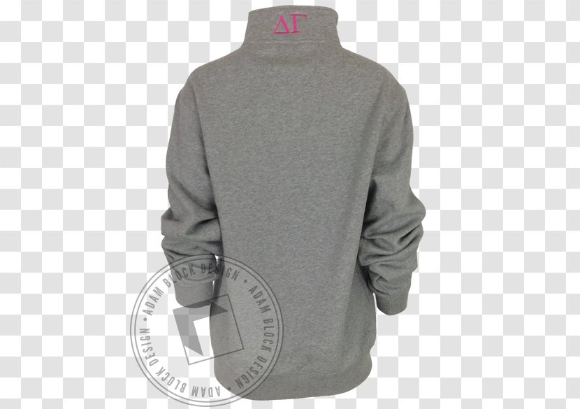 Hoodie T-shirt Sigma Phi Lambda Sleeve Sweater - Sweatshirt - Black Half Moon Beta Transparent PNG