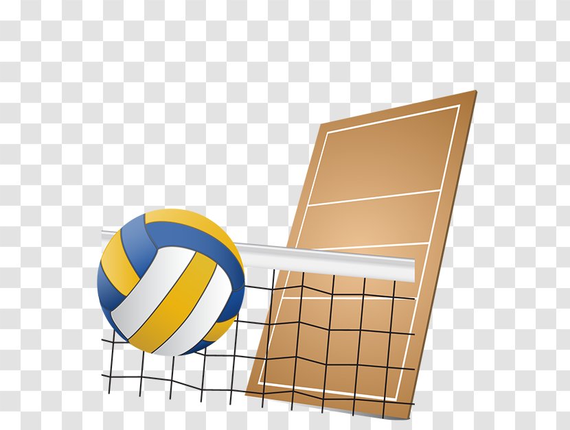 Football Sports Equipment Hockey Basketball Ball Game - Field - Cartoon Volleyball Transparent PNG