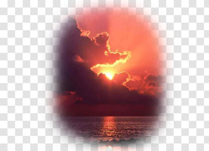 Desktop Wallpaper Sunset Sea Nature Transparent PNG