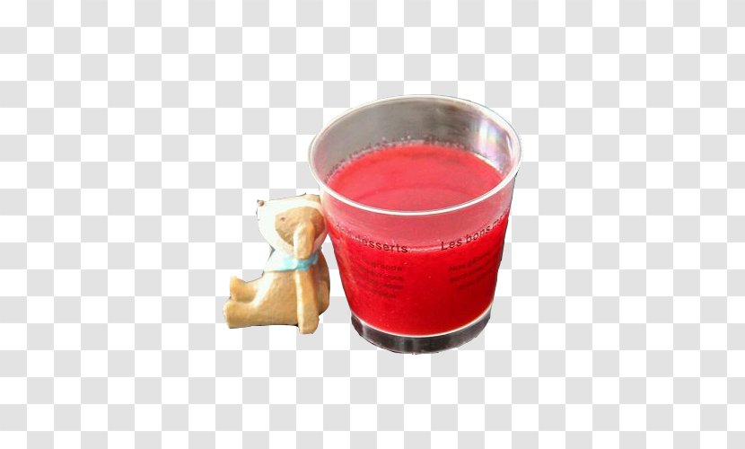 Yangmei District Morella Rubra Juice - Designer - Red Bayberry And Puppy Transparent PNG