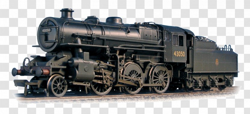 Steam Engine Locomotive LMS Ivatt Class 4 Train 2 2-6-0 Transparent PNG