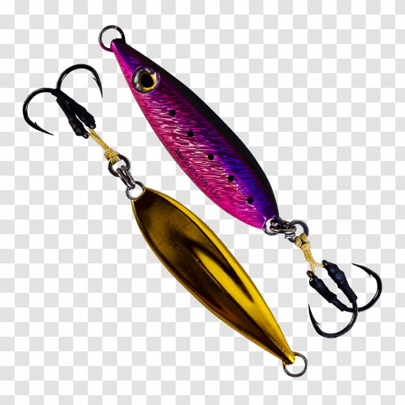 Spoon Lure Purple Color Palomar Knot Fishing Baits & Lures - Spinnerbait Transparent PNG