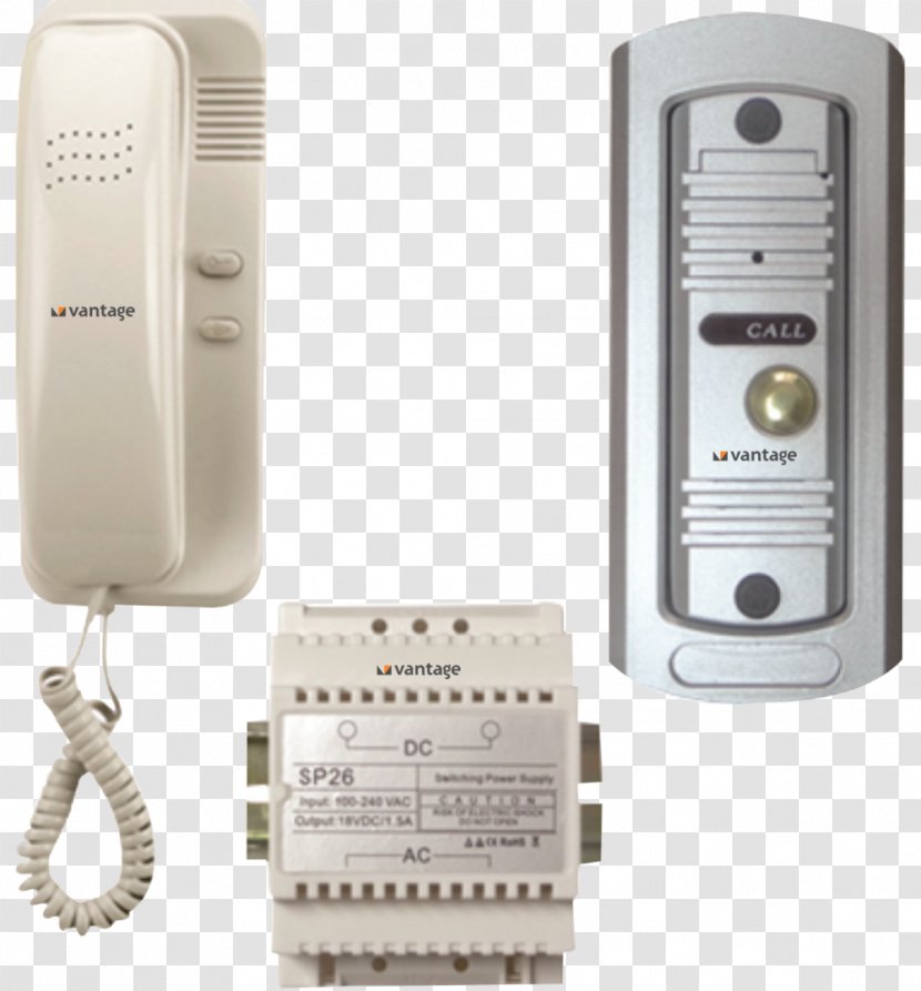 Intercom Door Phone Video Door-phone Telephone - Call Transparent PNG