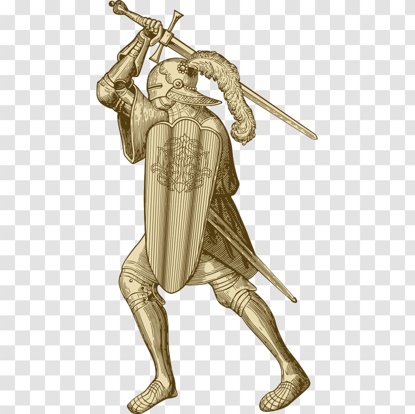 Knight Heraldry Middle Ages - Costume Design - Full Metal Jacket Warrior Transparent PNG