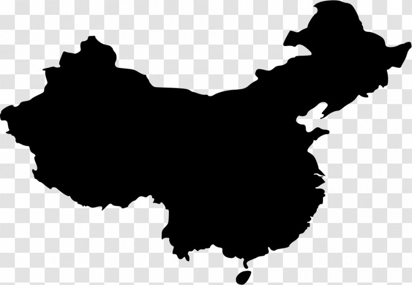 China Map - Flag Transparent PNG