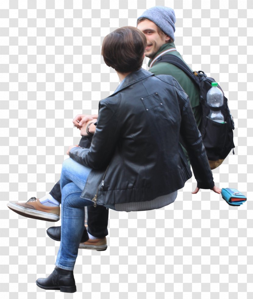 Sitting - Messenger Bags - Old People Transparent PNG