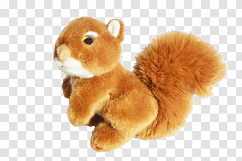 Stuffed Toy Doll Squirrel Plush - Watercolor Transparent PNG