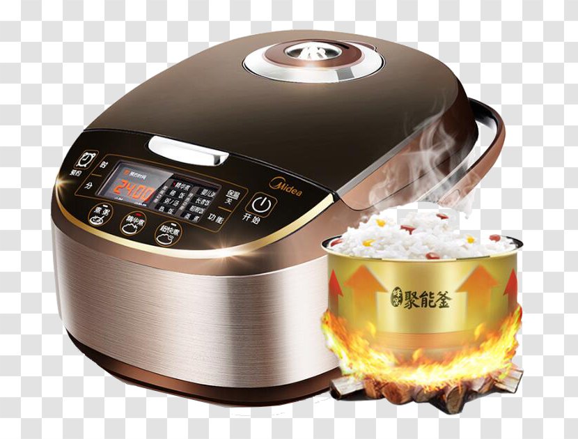 Rice Cooker Midea Home Appliance Induction Cooking - And Transparent PNG
