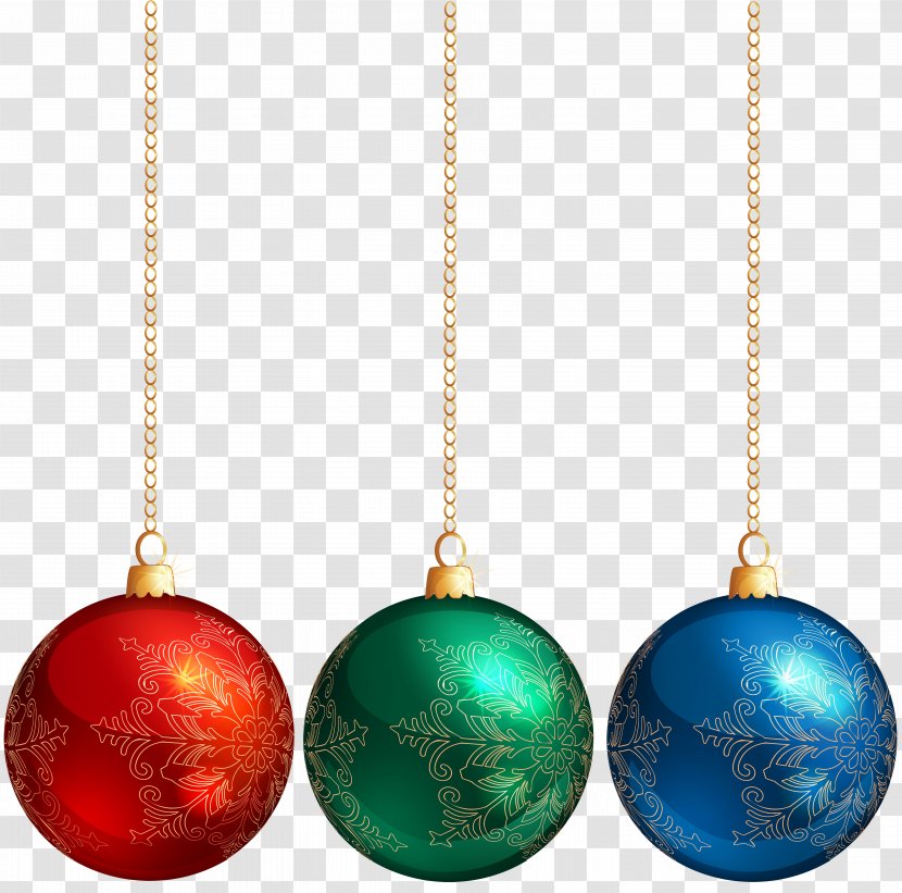 Christmas Ornament Decoration Clip Art - Pendant Transparent PNG