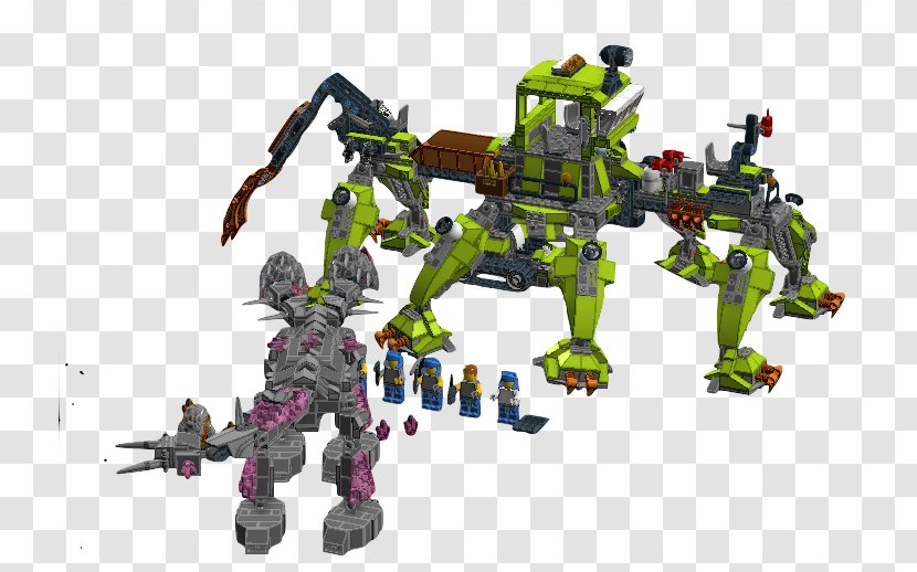 Lego Power Miners Ideas Robot - Bvb Transparent PNG
