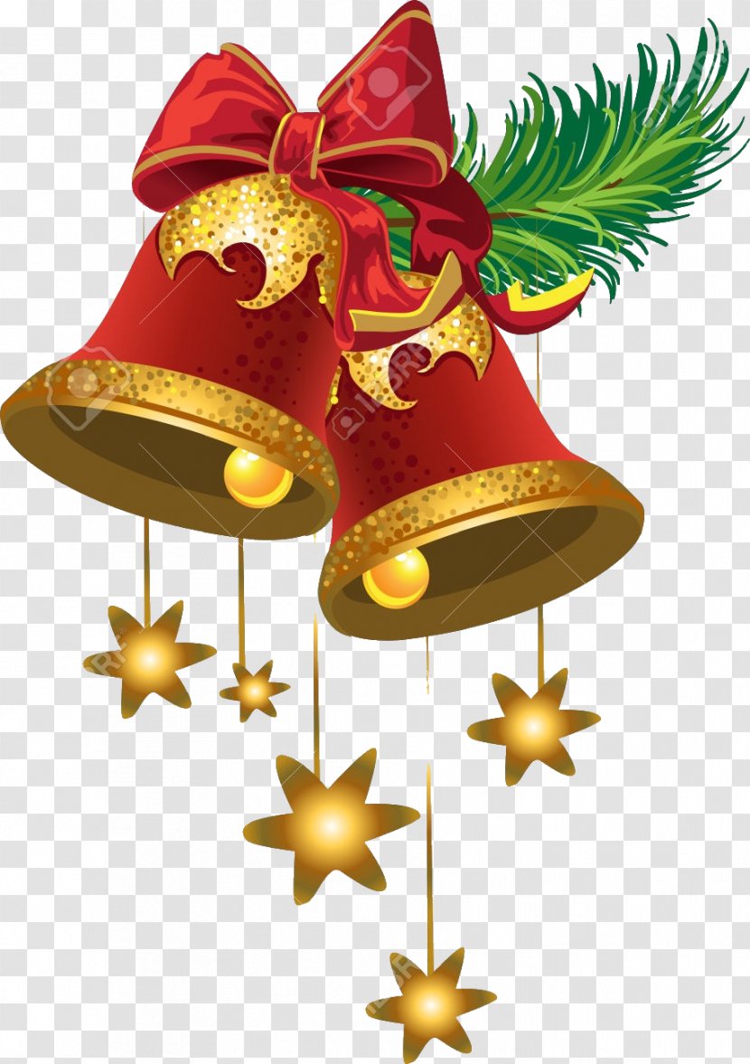 Jingle Bell Christmas Decoration Ornament Clip Art - Holiday - Small Bells Transparent PNG