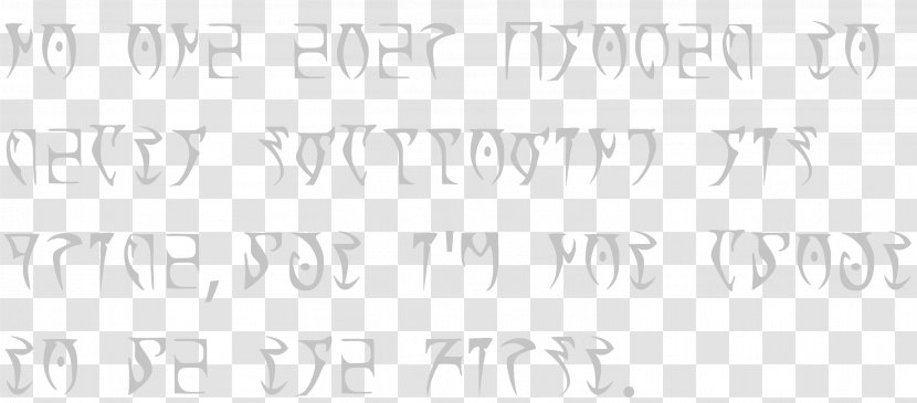 Paper MS Paint Adventures Alphabet Homestuck Font - Bliss Banner Transparent PNG