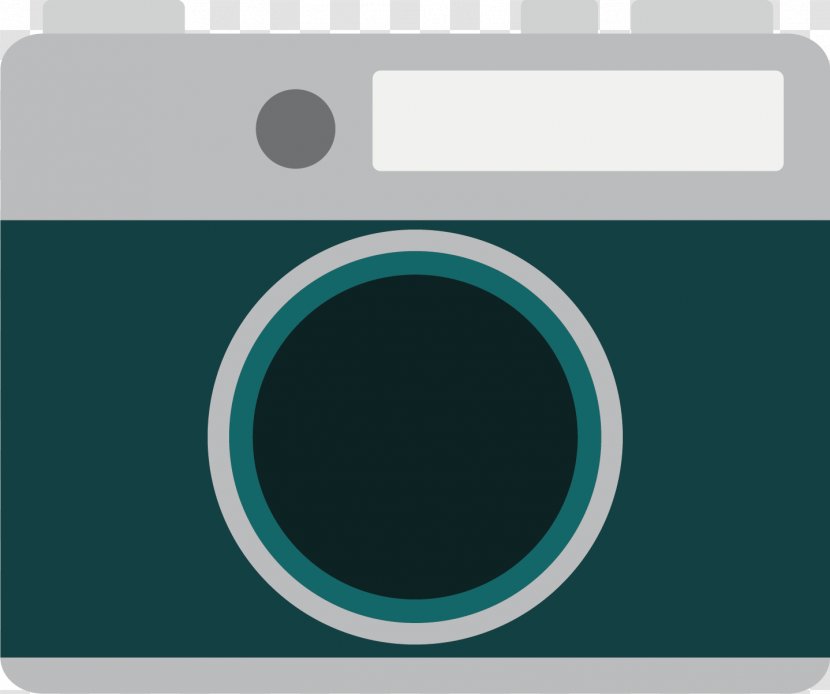 Camera Blue Computer File - Silhouette - Vector Transparent PNG