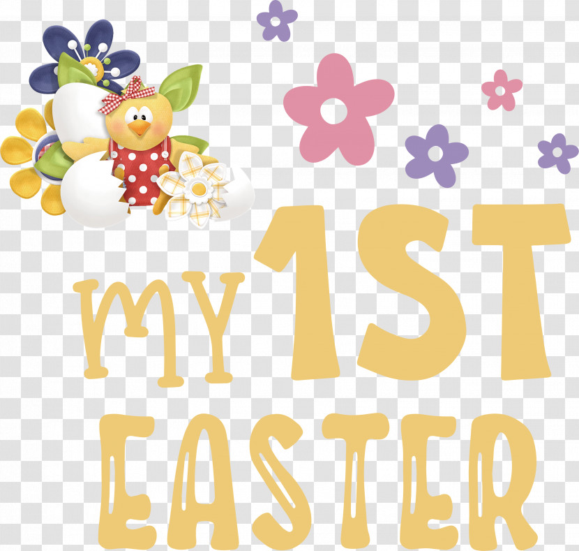 Happy Easter Day My 1st Easter Transparent PNG