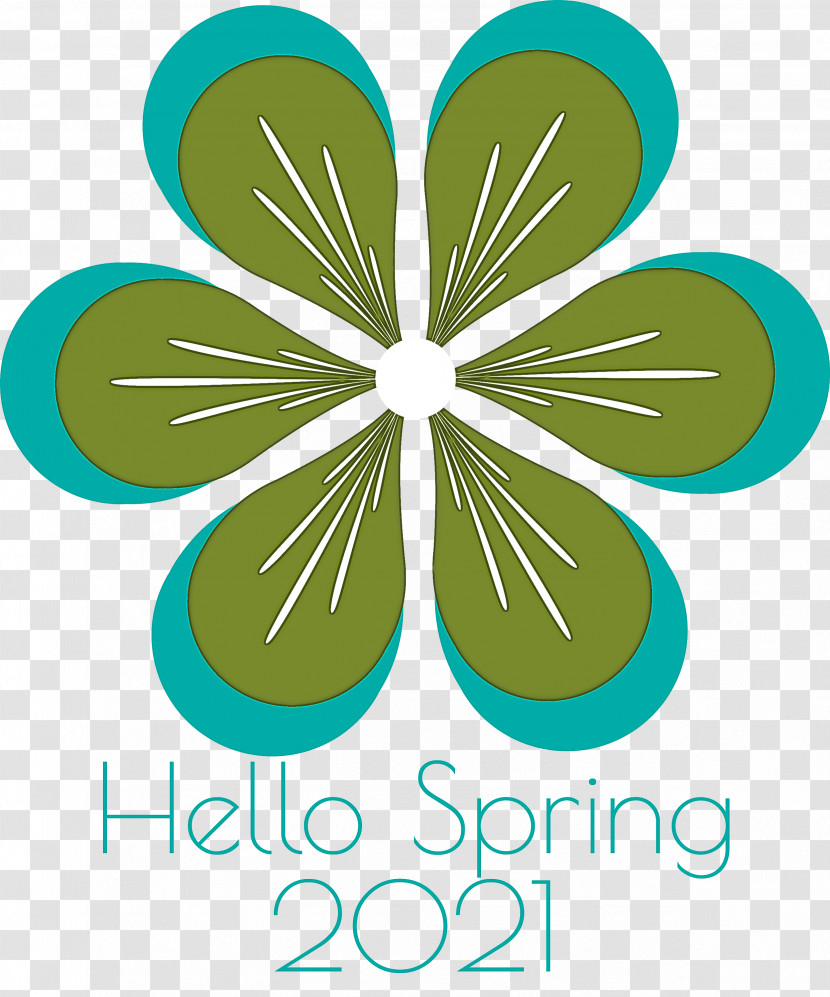 2021 Happy Spring Transparent PNG